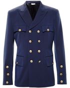 Comme Des Garçons Wool Military Jacket - Lyst