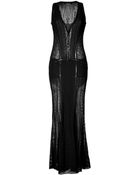 Roberto Cavalli Crochet Gown - Lyst