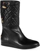 MICHAEL Michael Kors Lizzie Quilted Boots - Lyst
