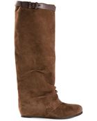 Henry Beguelin Wedge Boots - Lyst