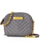 Jessica Simpson Grey Tania Chevron Crossbody - Lyst
