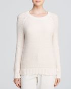 Vince Sweater - Mesh Mix Crew - Lyst