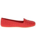 Bottega Veneta flats ballerinas - Lyst