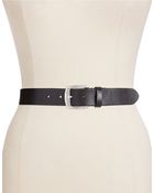 Lauren by Ralph Lauren Leather Belt - Lyst