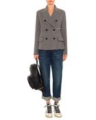 Golden Goose Deluxe Brand Checked Virgin-Wool Jacket - Lyst