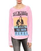 Chaser Tom Petty Full Moon Fever Reverse Shoulder Sweatshirt - Lyst