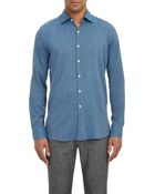 Piattelli Chambray Shirt - Lyst