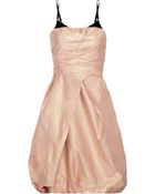 Burberry Prorsum Textured Silk-Blend Dress - Lyst
