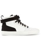 Ami Panelled Hi-Top Sneakers - Lyst