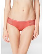 Calvin Klein Fashion Microfiber Bikini - Lyst