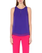 Diane von Furstenberg Raica Layered Silk Top - Lyst