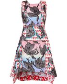 Peter Pilotto Sequined Crescent Dress - Lyst