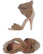 Eva Turner High-Heeled Sandals - Lyst