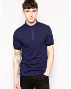 Fred Perry Laurel Wreath Polo Shirt With Polka Dot - Lyst