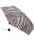 Lulu Guinness Tiny Cutout Lips Stripe Umbrella - Lyst