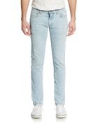 Dolce & Gabbana Skinny Straight-Leg Jeans - Lyst
