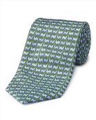 Jaeger Camel Print Tie - Lyst