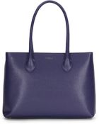 Furla Martha Saffiano Leather Tote - Lyst