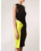 Alexander Wang Colorblock Dress - Lyst