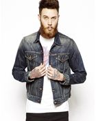 Edwin Denim Jacket Buddy Vintage Wash - Lyst