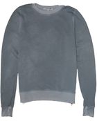 Cotton Citizen Zipped Crewneck Sweatshirt - Lyst