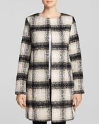 Glamorous Coat - Checked - Lyst
