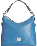 Dooney & Bourke Saffiano Hobo - Lyst