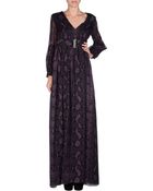 Balmain Long Dress - Lyst