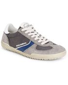 Dolce & Gabbana Colorblock Suede & Leather Sneakers - Lyst