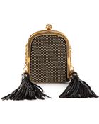 Alexander McQueen Skull Box Clutch - Lyst
