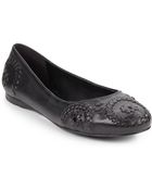 Jack Rogers Woven Leather Ballet Flats - Lyst