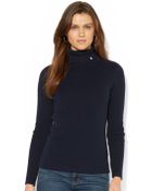 Lauren by Ralph Lauren Turtleneck Sweater - Lyst