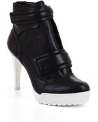 BCBGMAXAZRIA Runway Powe Lug-Sole Day Bootie - Lyst