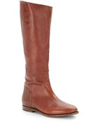Ash Knee-High Leather Riding Boots - Lyst
