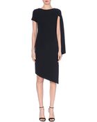 OSMAN Athena Cape Dress - Lyst