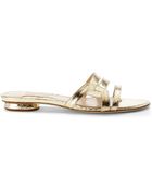 Chelsea Paris Light Gold Raya Sandals - Lyst