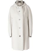 Lanvin Hooded Coat - Lyst