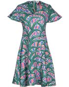 Kenzo Short Dress - Lyst