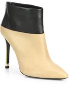 Nicholas Kirkwood Two-Tone Leather Booties - Lyst