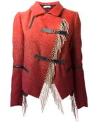 Wunderkind Fringed Jacket - Lyst