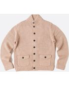 Billy Reid Reverse Cardigan - Lyst