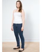 Violeta By Mango Stretch Essential Top - Lyst