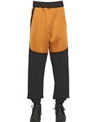 Astrid Andersen Shiny Neoprene & Cotton Jogging Trousers - Lyst