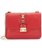 Saks Fifth Avenue Leather Shoulder Bag - Lyst