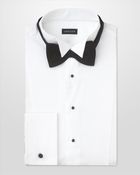 Jaeger Wing Collar Dinner Shirt - Lyst
