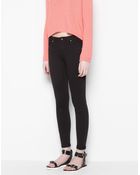 Pull&Bear Coloured Skinny Fit Trousers - Lyst