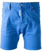 DSquared² Denim Shorts - Lyst