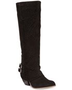 Naughty Monkey Fast Time Tall Shaft Boots - Lyst