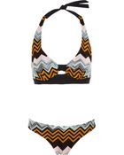 Missoni Crochet-Knit Halterneck Bikini - Lyst