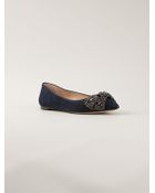 Tory Burch Embellished Ballerinas - Lyst